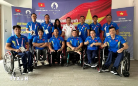 Paralympic 2024: VĐV Việt Nam tích cực tập luyện, làm quen địa điểm thi đấu