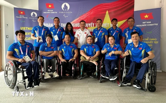 Paralympic 2024: VĐV Việt Nam tích cực tập luyện, làm quen địa điểm thi đấu