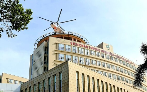 Bệnh viện có sân bay cấp cứu trực thăng đầu tiên tại Việt Nam