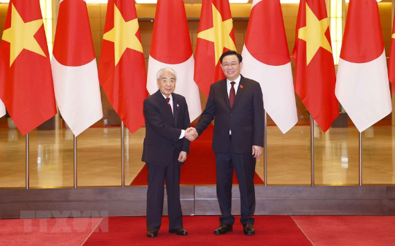 Chủ tịch Thượng viện Nhật Bản kết thúc tốt đẹp chuyến thăm Việt Nam