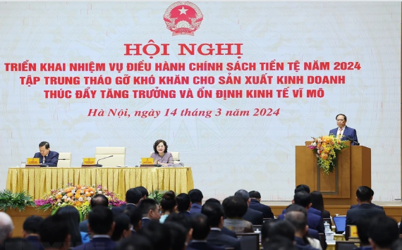Thủ tướng Phạm Minh Chính: Tìm nút thắt, nguyên nhân doanh nghiệp kêu thiếu vốn
