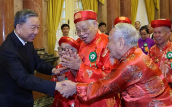 Chủ tịch nước Tô Lâm: Người cao tuổi luôn xứng danh là rường cột quốc gia